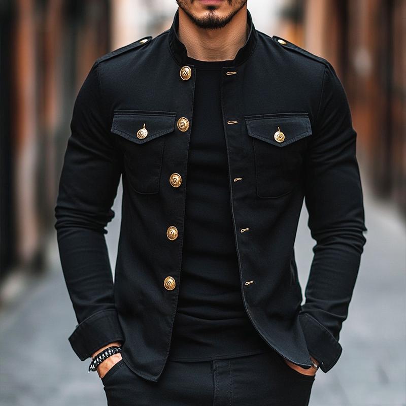 Orion™ Vintage Collar | Casual Button Jacket