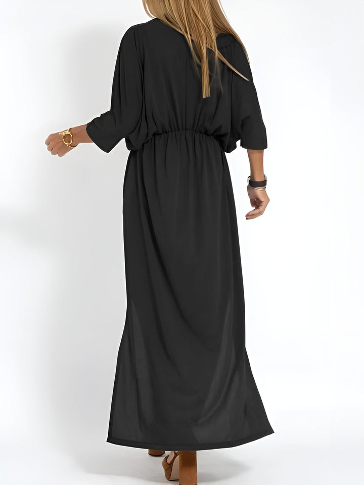 Harriet – Sleek and Simple Day Dress | Green / S | Toronty Ottawa