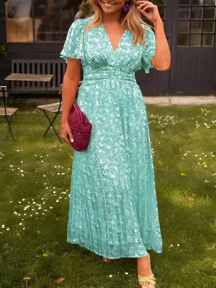 Vivian™ | The Summer Bloom Dress | Green / S | Toronty Ottawa