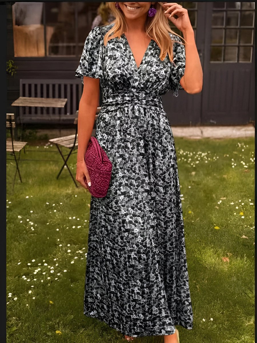 Vivian™ | The Summer Bloom Dress | Grey / S | Toronty Ottawa