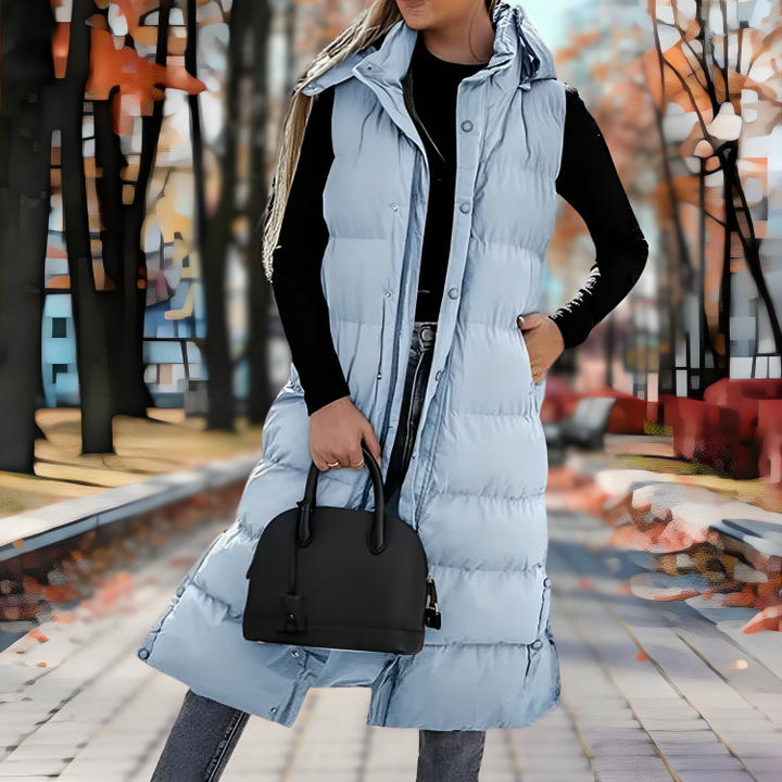 Nova™ Sleeveless Parka | Modern Warmth