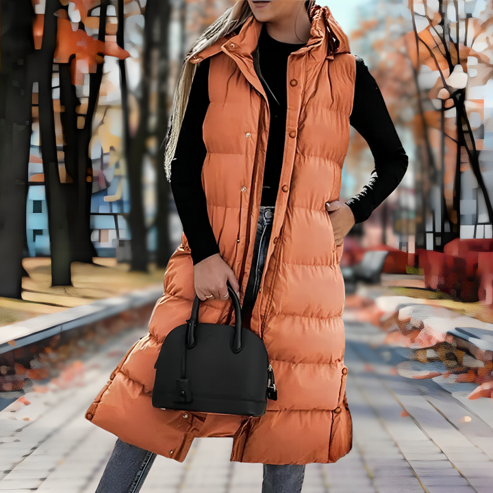 Nova™ Sleeveless Parka | Modern Warmth