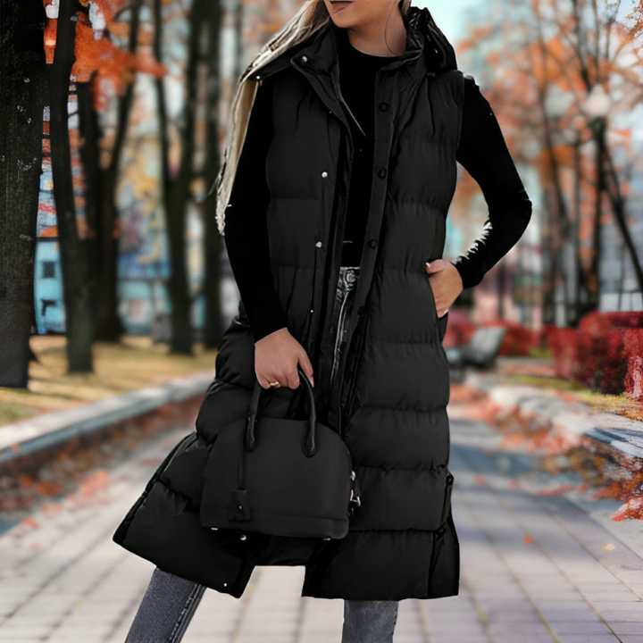 Nova™ Sleeveless Parka | Modern Warmth