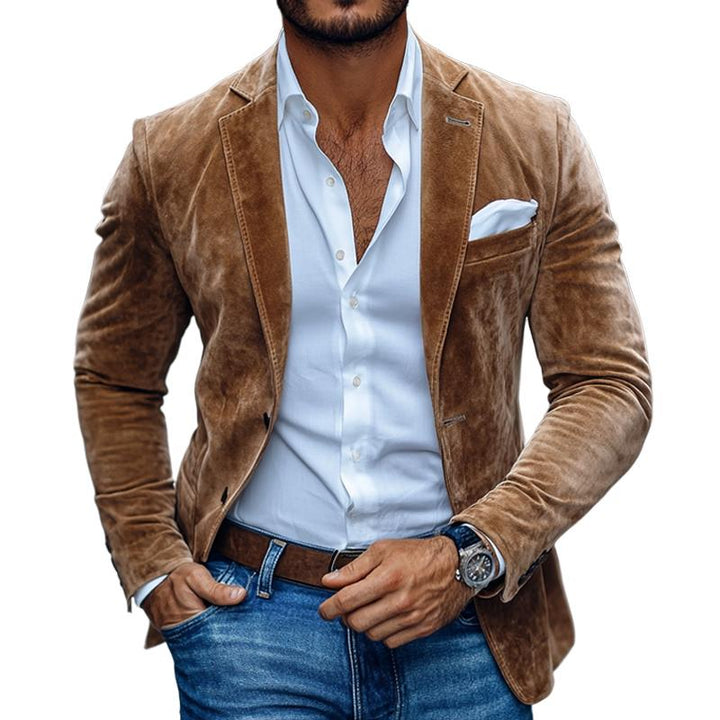 Talon™ Solid Suede | Casual Blazer