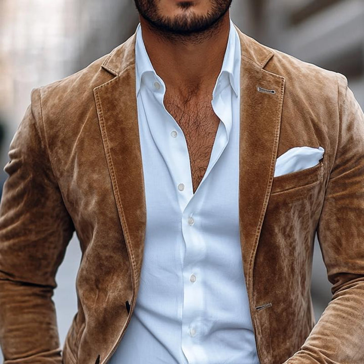 Talon™ Solid Suede | Casual Blazer