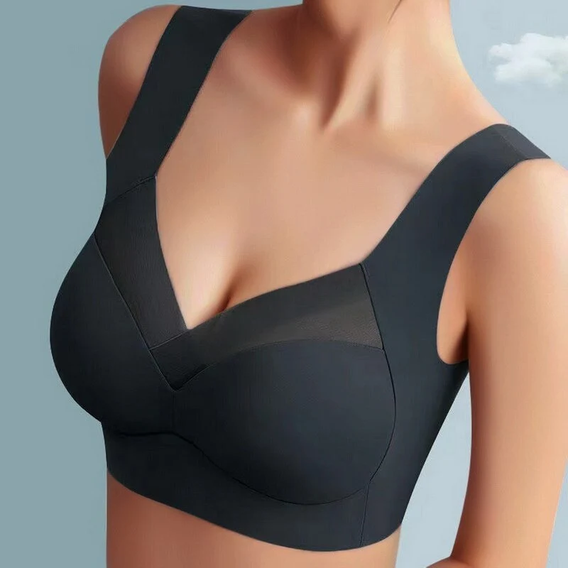 LuxeEase™ | Ultra-Comfort Seamless Bra (1+1 Free) | Black / S | Toronty Ottawa