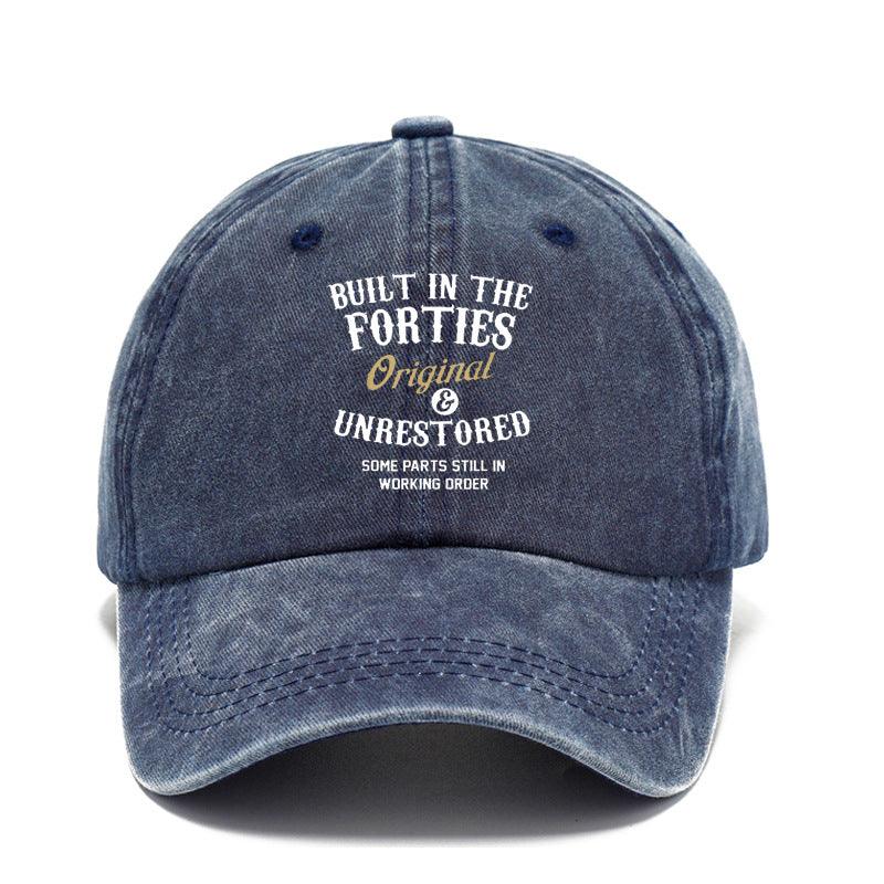 Classic Fortitude: The Witty Hat for Spirited Survivors | Twilight Navy / FORTIES | Toronty Ottawa