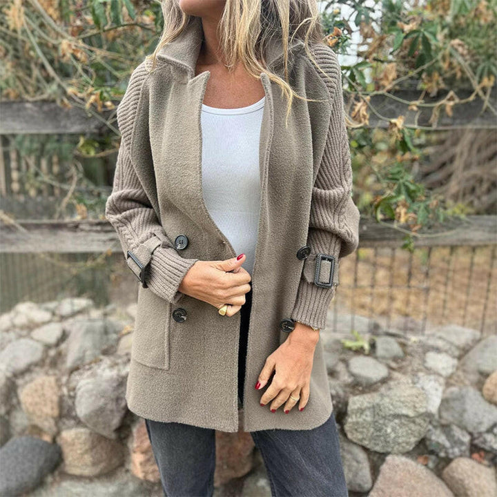 Isolde™ | Mid-Length Double-Breasted Coat