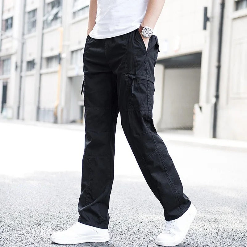 Oakridge™ Utility Cargo Pants | S l 30-32 / Black / FREE Leather Wallet ($29.99 Value) | Toronty Ottawa