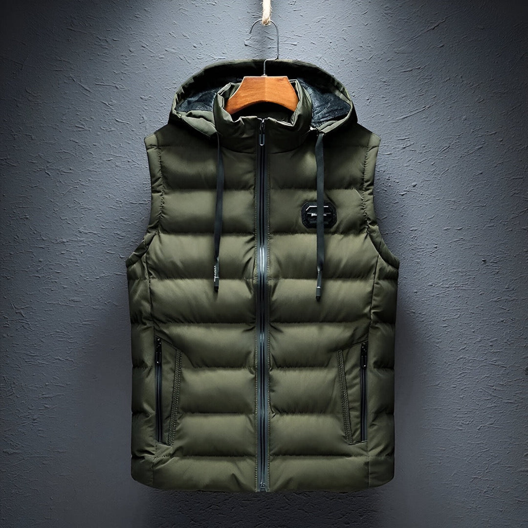 Orion | Hooded Puffer Vest