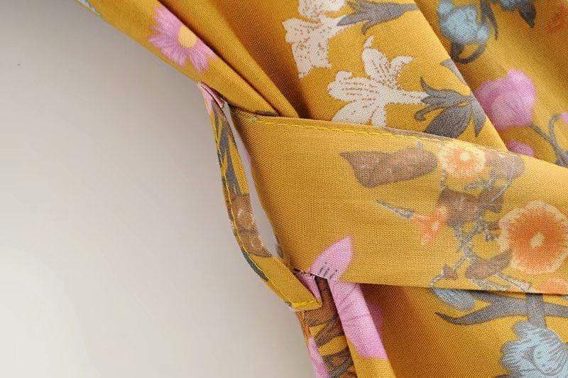 Nomada™ Kimono – Bohemian Ease, Adventure Ready | Yellow / S | Toronty Ottawa