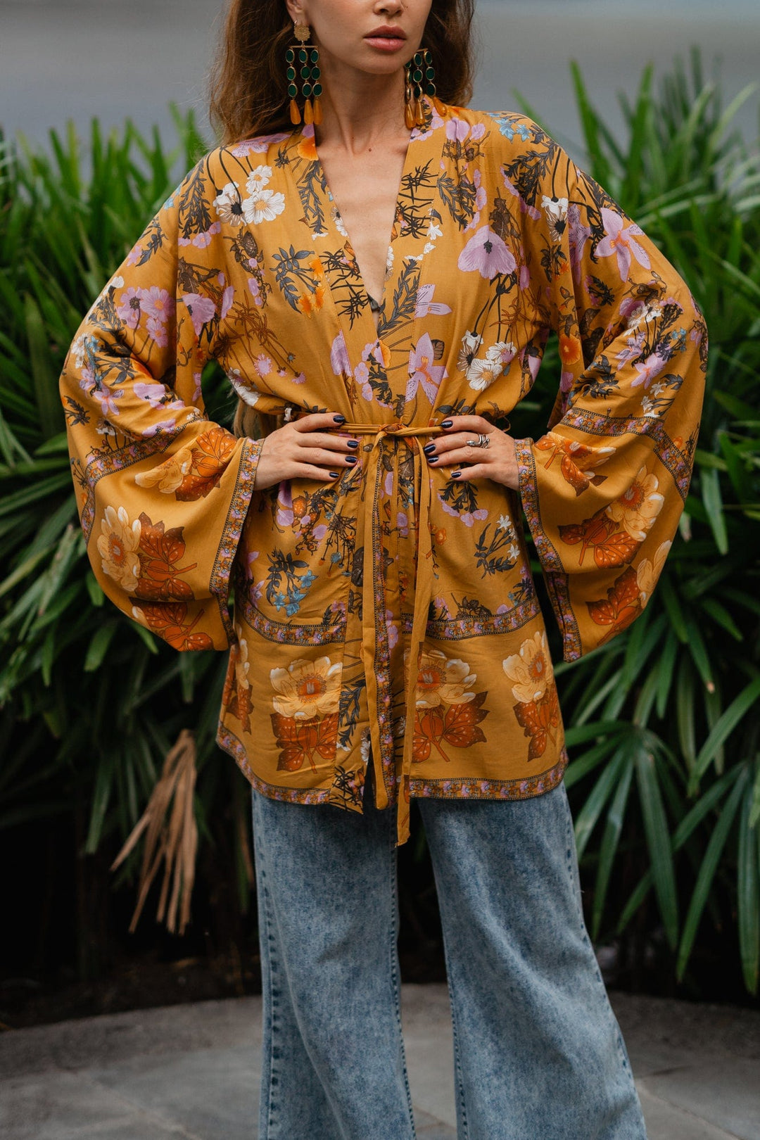 Nomada™ Kimono – Bohemian Ease, Adventure Ready | Yellow / S | Toronty Ottawa