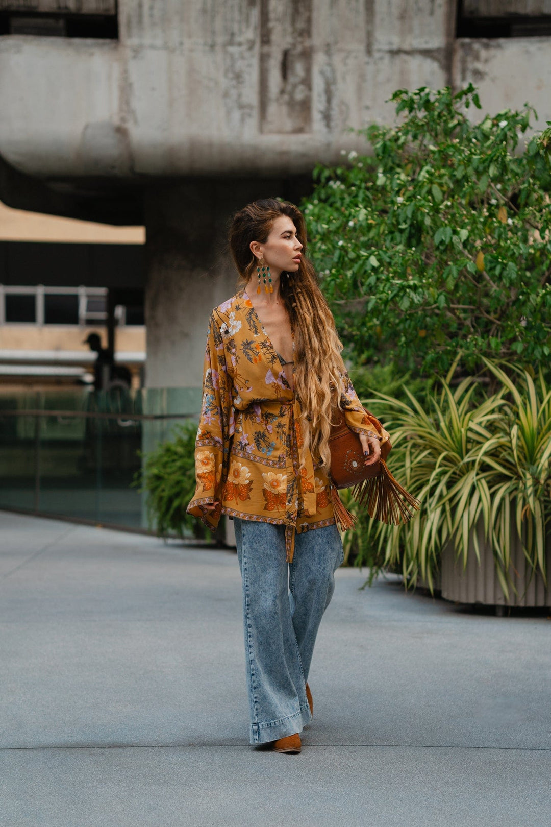 Nomada™ Kimono – Bohemian Ease, Adventure Ready | Yellow / S | Toronty Ottawa