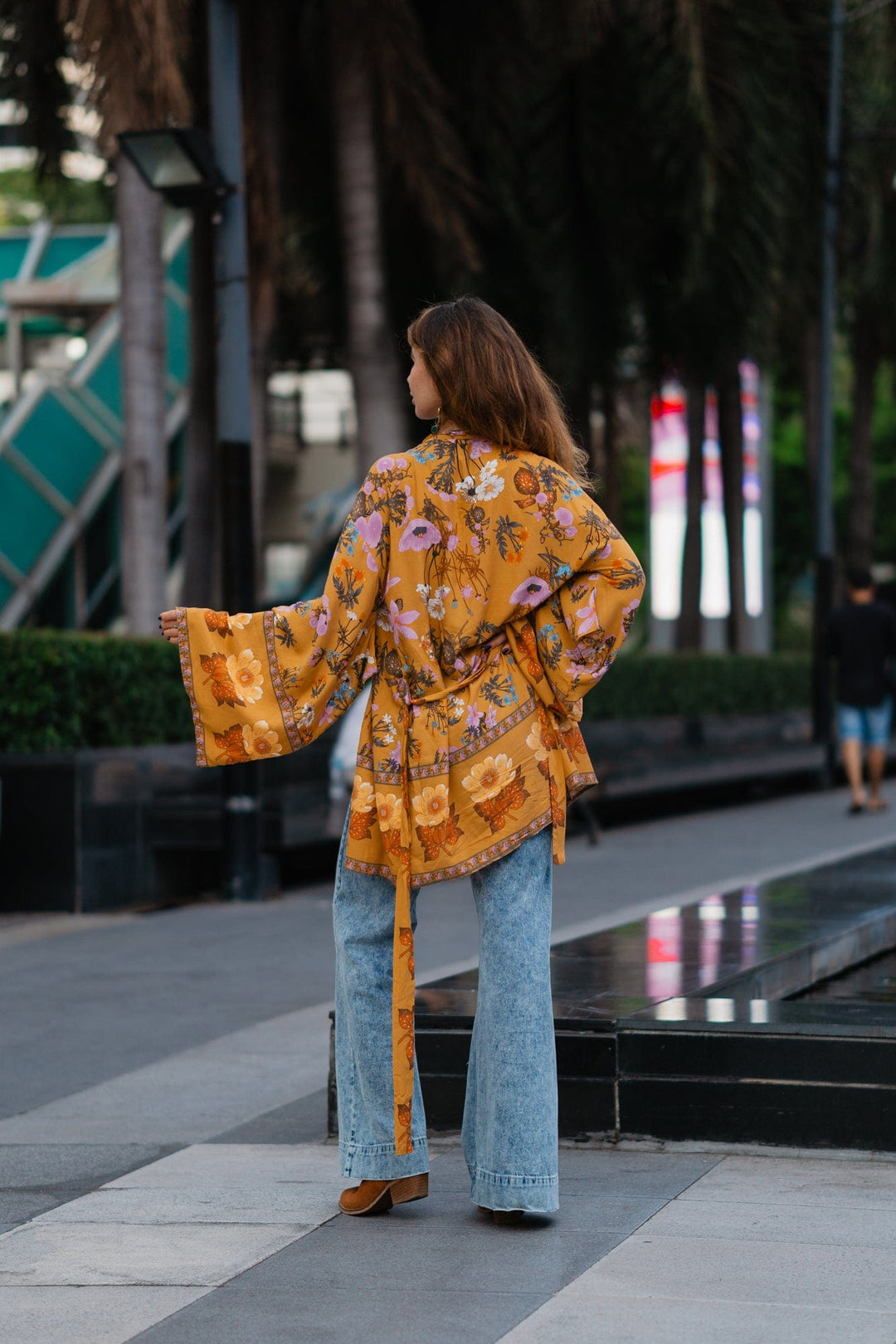 Nomada™ Kimono – Bohemian Ease, Adventure Ready | Yellow / S | Toronty Ottawa