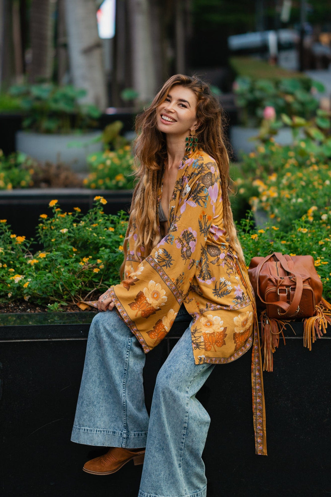 Nomada™ Kimono – Bohemian Ease, Adventure Ready | Yellow / S | Toronty Ottawa